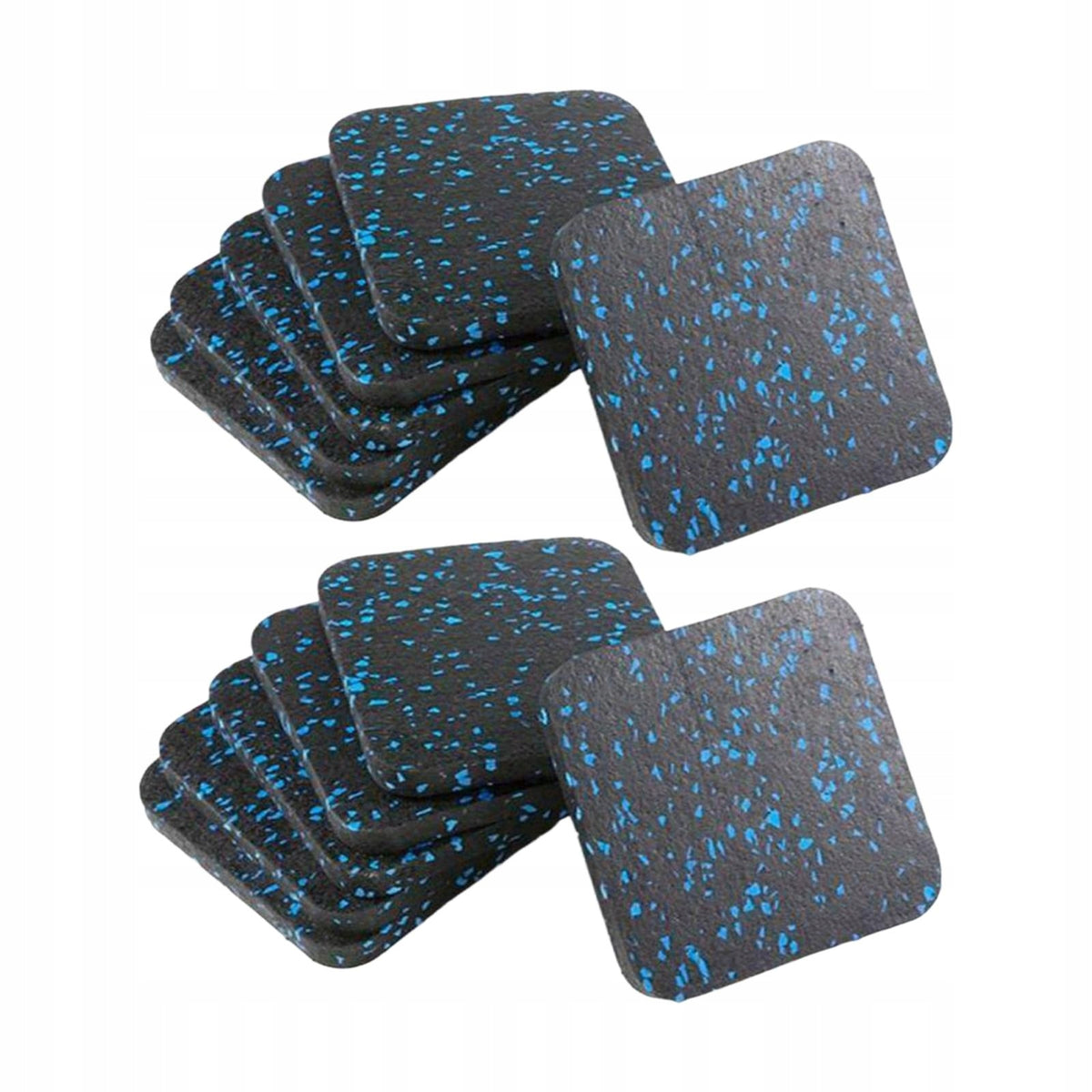 Treadmill Mat AntiSlip Floor Protector for Rowing Machine Sports 12pcs