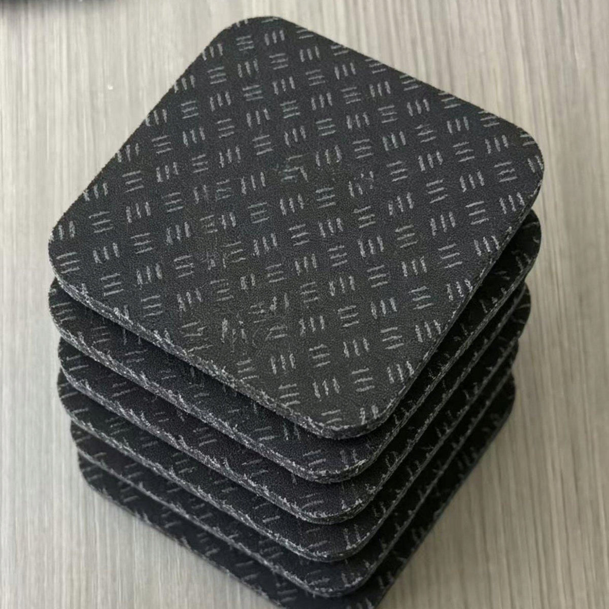 Treadmill Mat Pad Rubber Versatile Accessories Floor Protection 5mm 6PCS Packaging status original