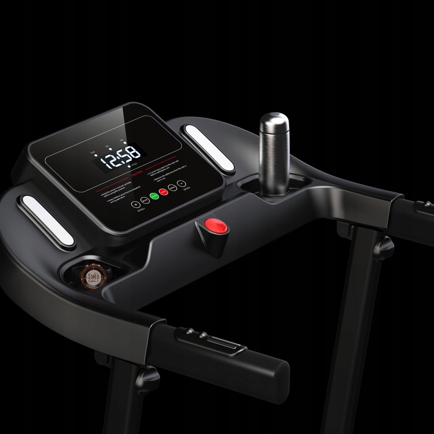 Treadmill for home use, 12 programs, max. load 136 kg, 14 km/h Maximum user weight 136 kg