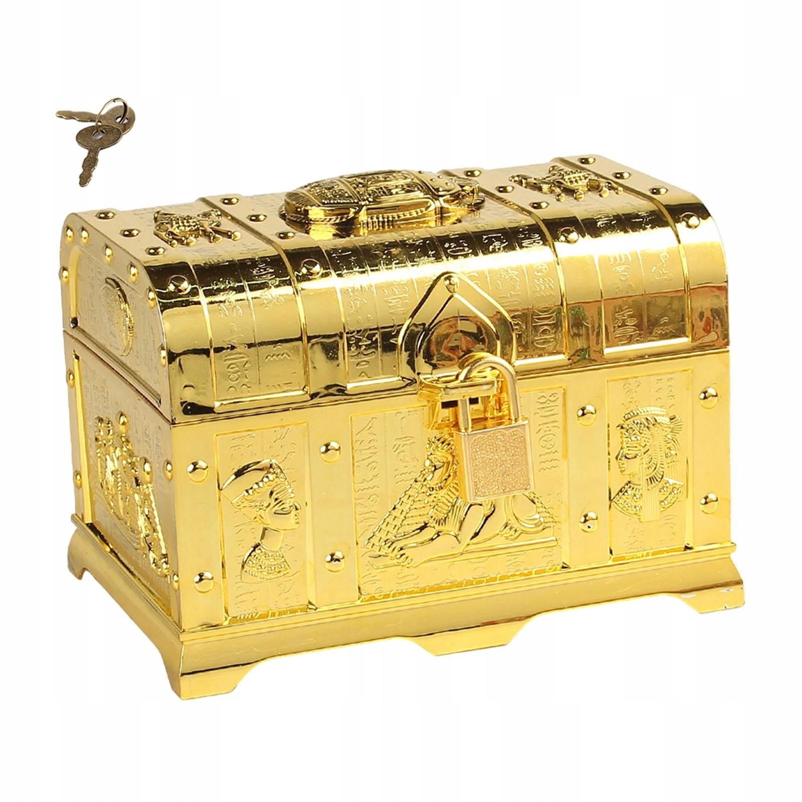 Treasure Chest Box for Kids Collection Adventurous Treasure Box for Gold