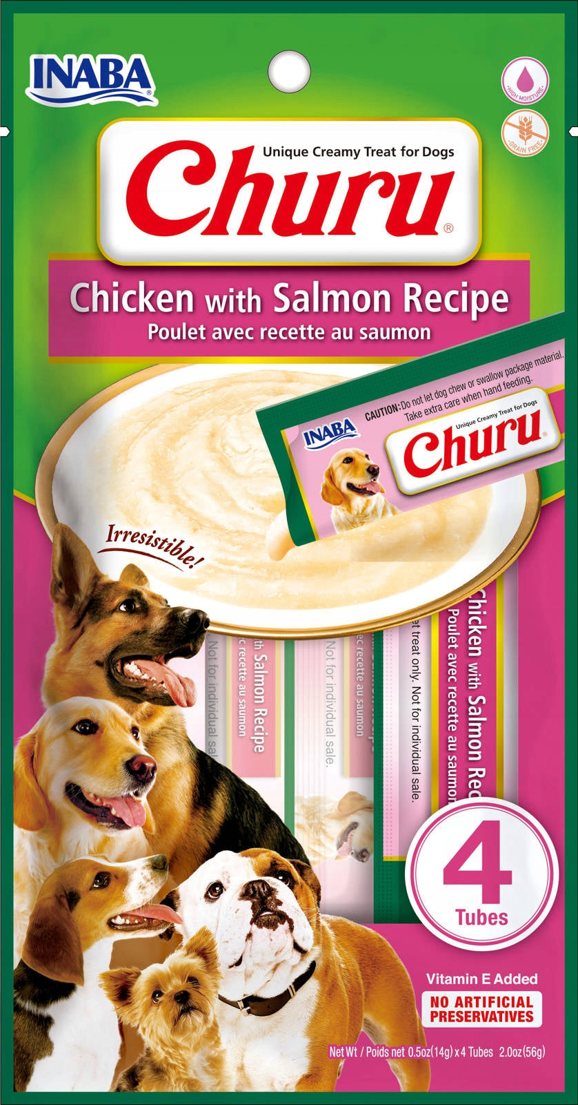 Treat Churu chicken paste with salmon 4x20 g Date