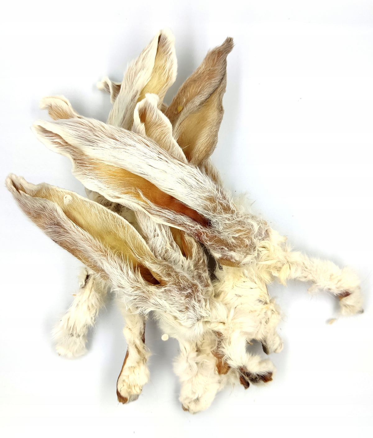 Treat Dog Teether - Rabbit Ear with Fur PREMIUM 10pcs Brand no brand