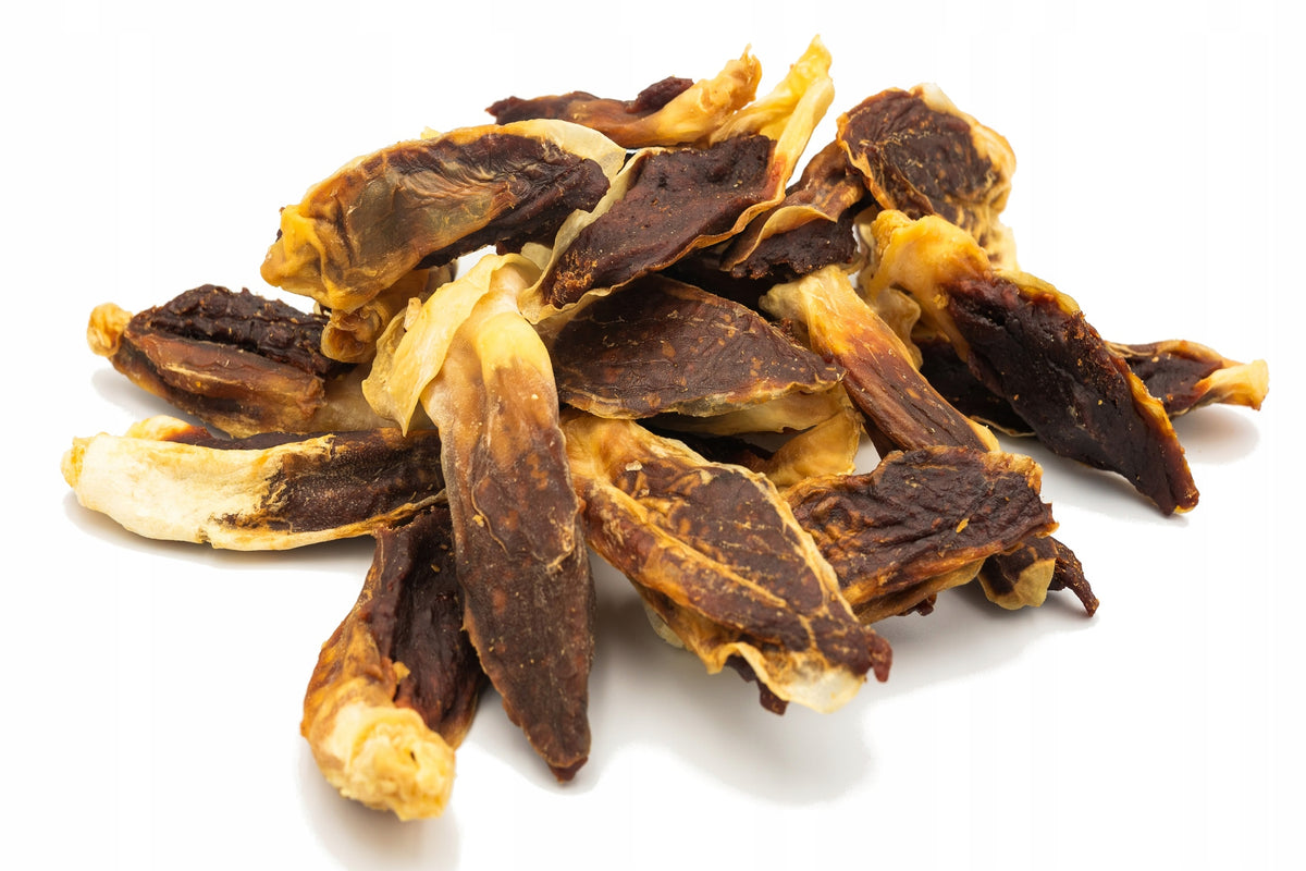 Treat Dog Treat Rabbit Ear Filled with Duck 500g
