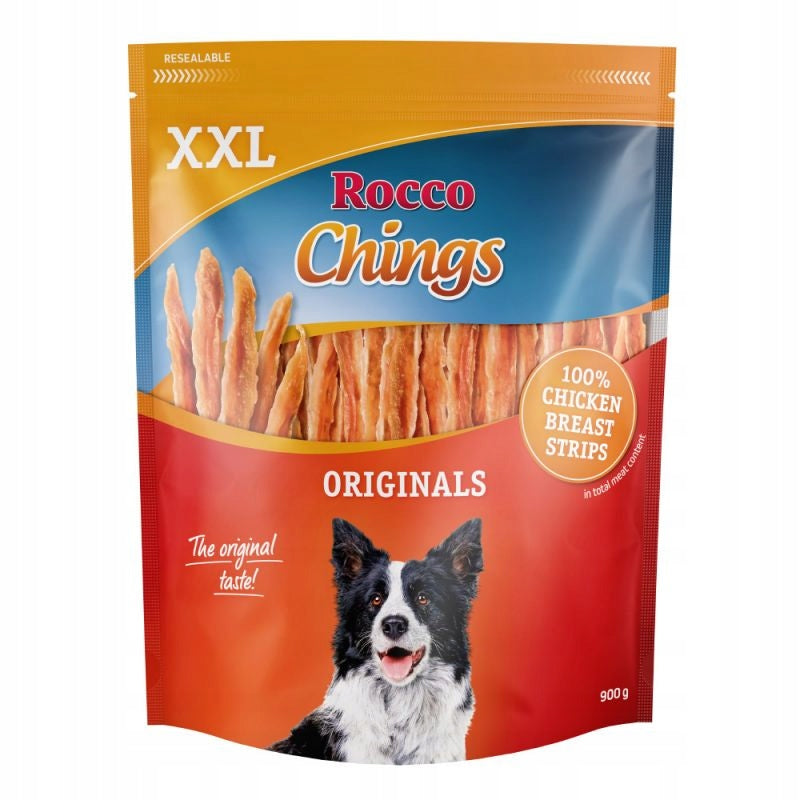 Treat Rocco CHINGS chicken fillets in strips 900g (2 x 450 g)
