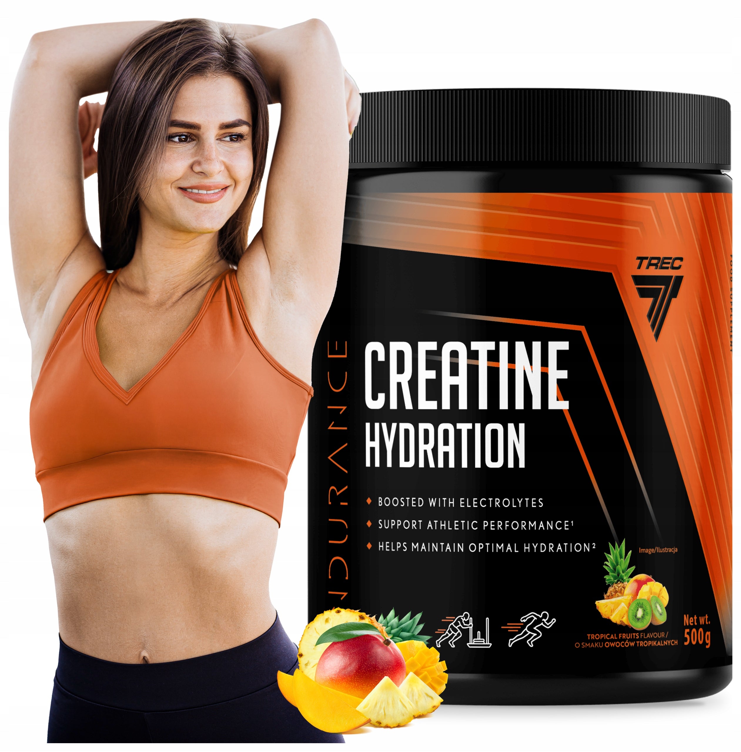 Trec CREATINE HYDRATION MONOHYDRATE CREATINE ELECTROLYTES Powder|500 g