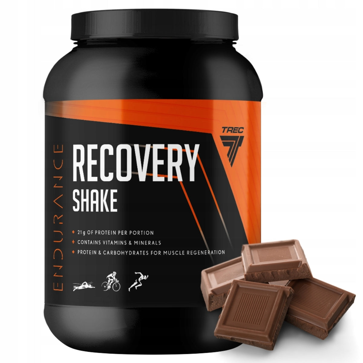 Trec Recovery Shake 1000g | Regenerating Shake | Regeneration | Chocolate