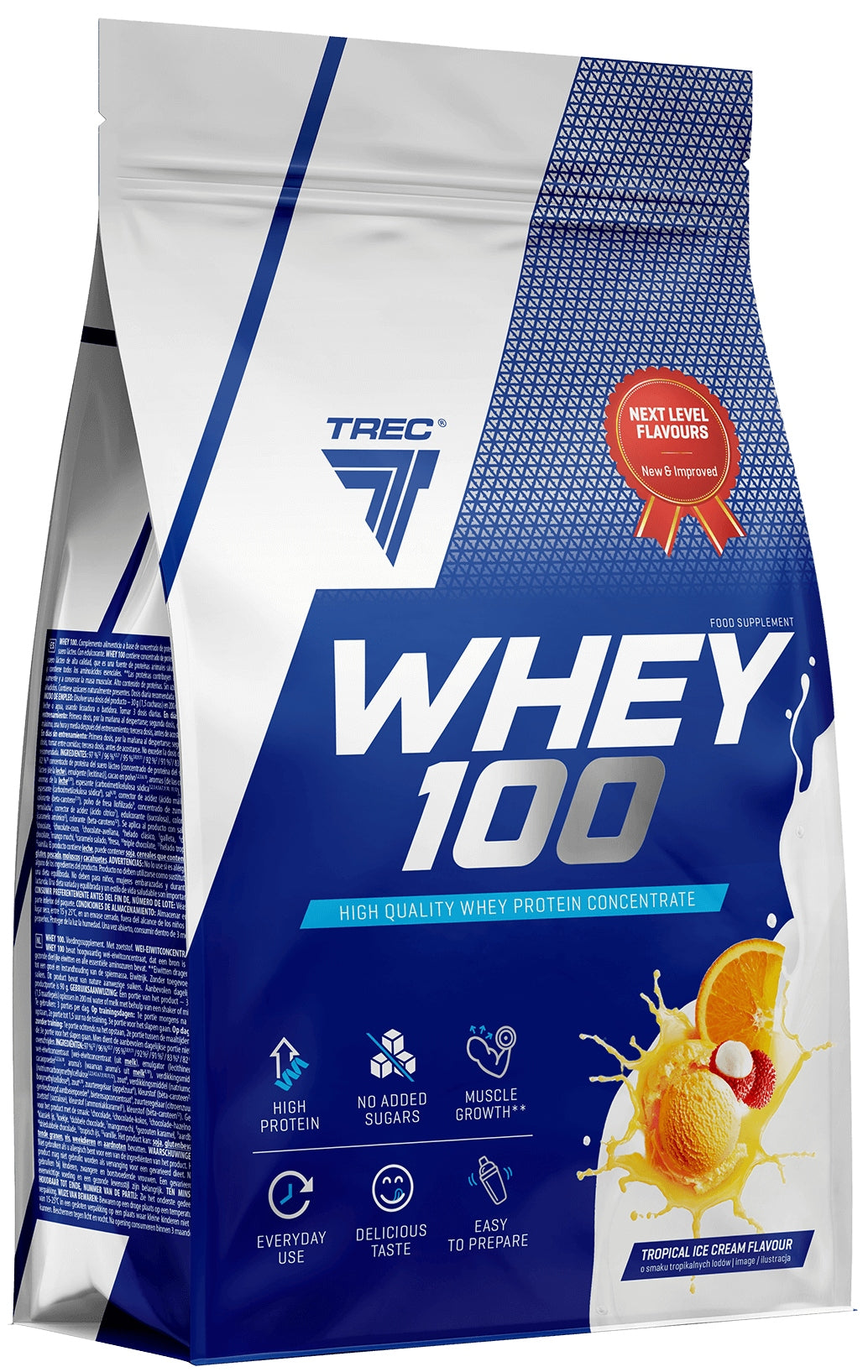 Trec Whey 100 Protein 700g Whey Protein WPC Tropical Concentrate