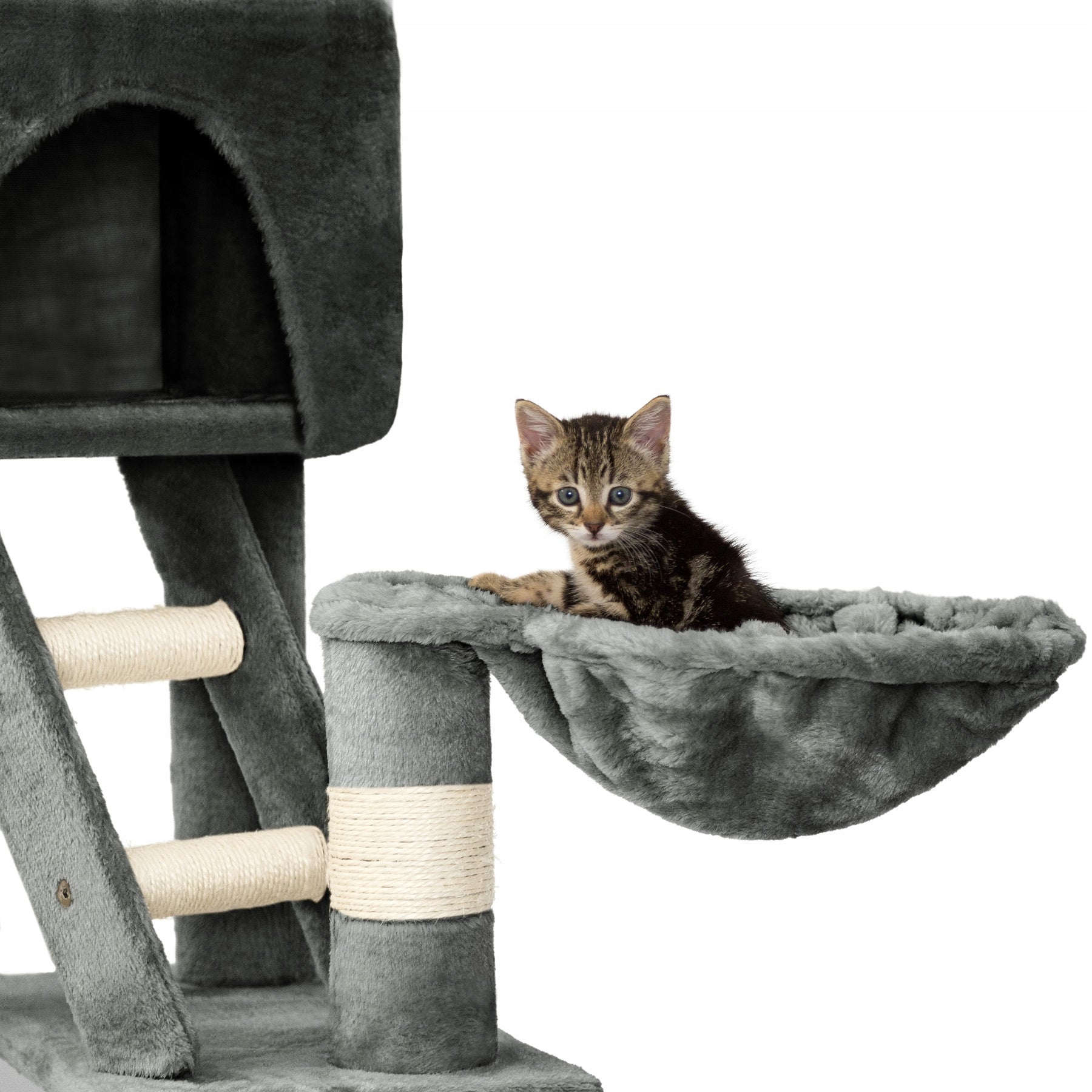 Tree Ceiling Scratcher for Cat Tower Bed House Sisal Posts Trade name Drapak dla kota