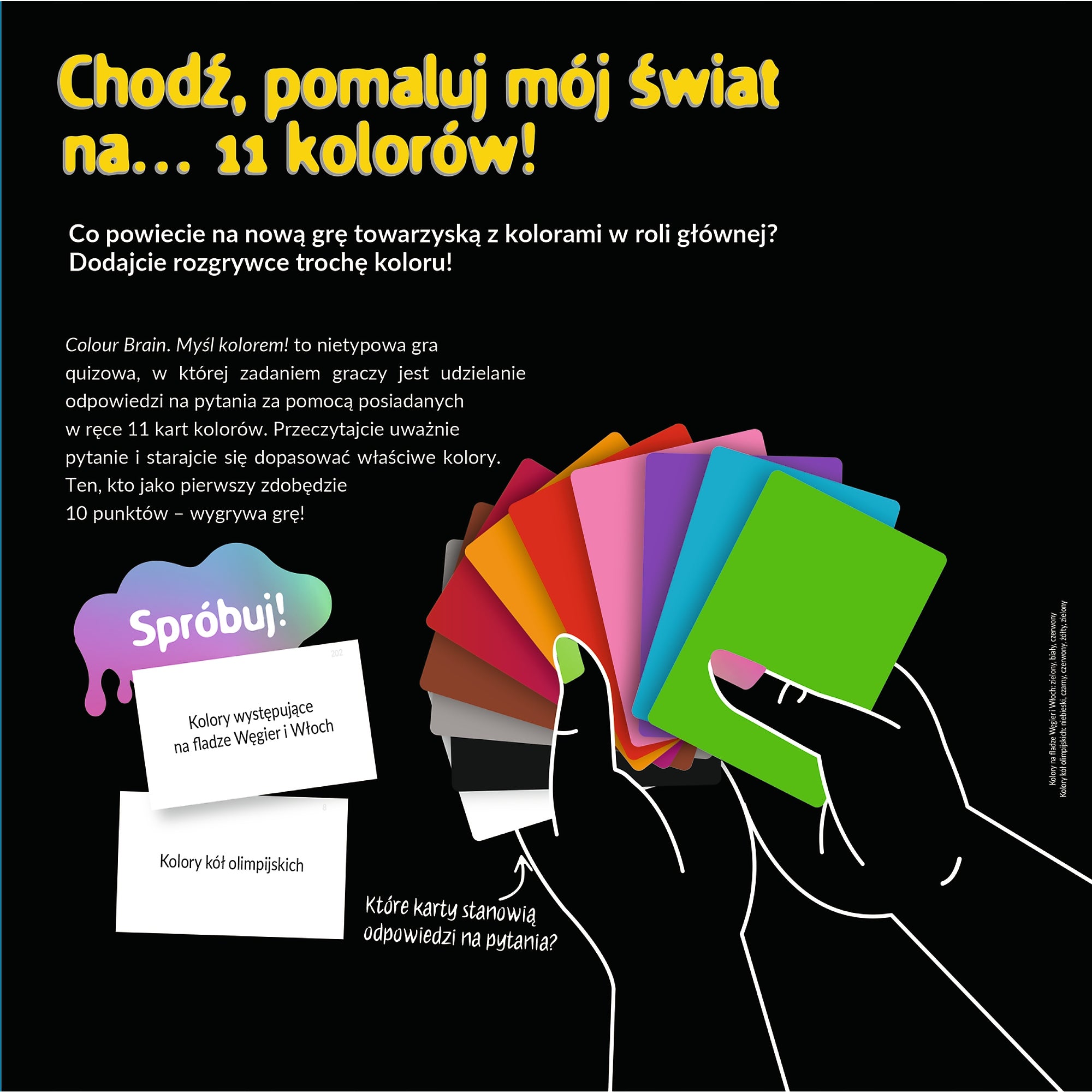 Stalo žaidimas Trefl Colour Brain, PL