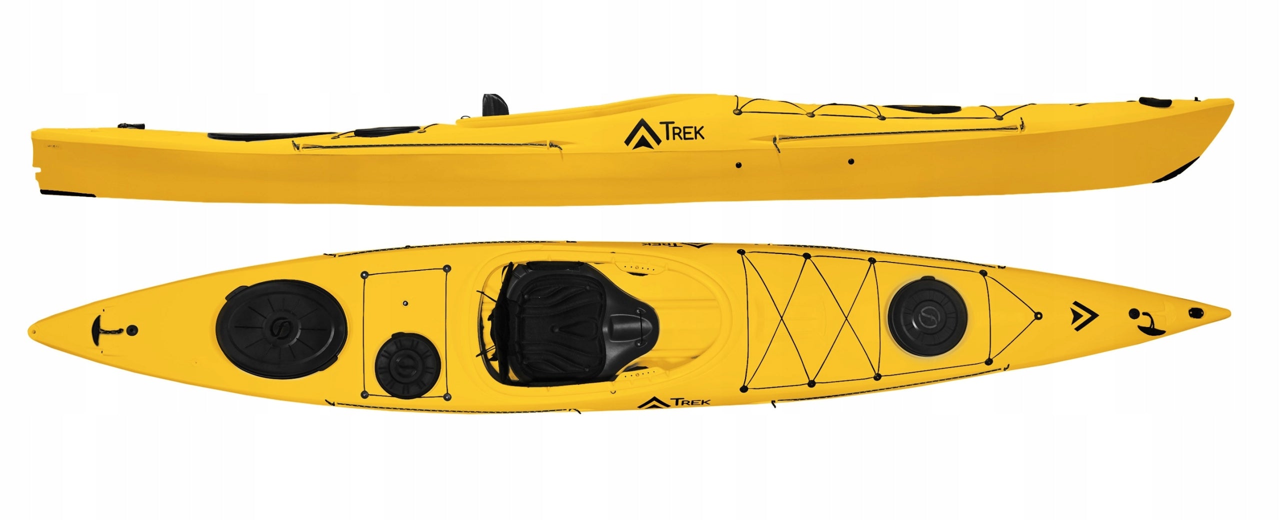 Trek Hiking kayak one of polyethylene Aquarius for lake rafting Manufacturer code KAJ000587