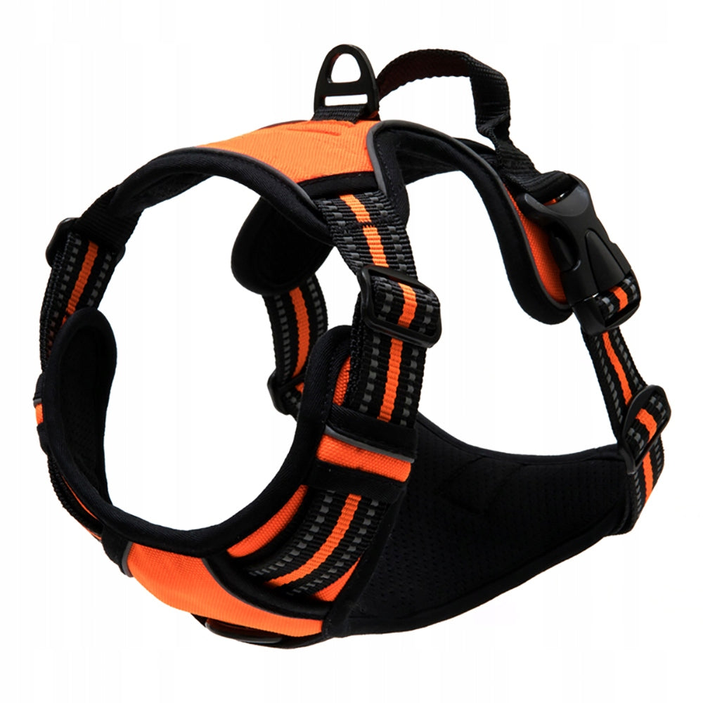 Trekking harness for dog, pug, orange terrier, strong, size S Manufacturer code SDXB