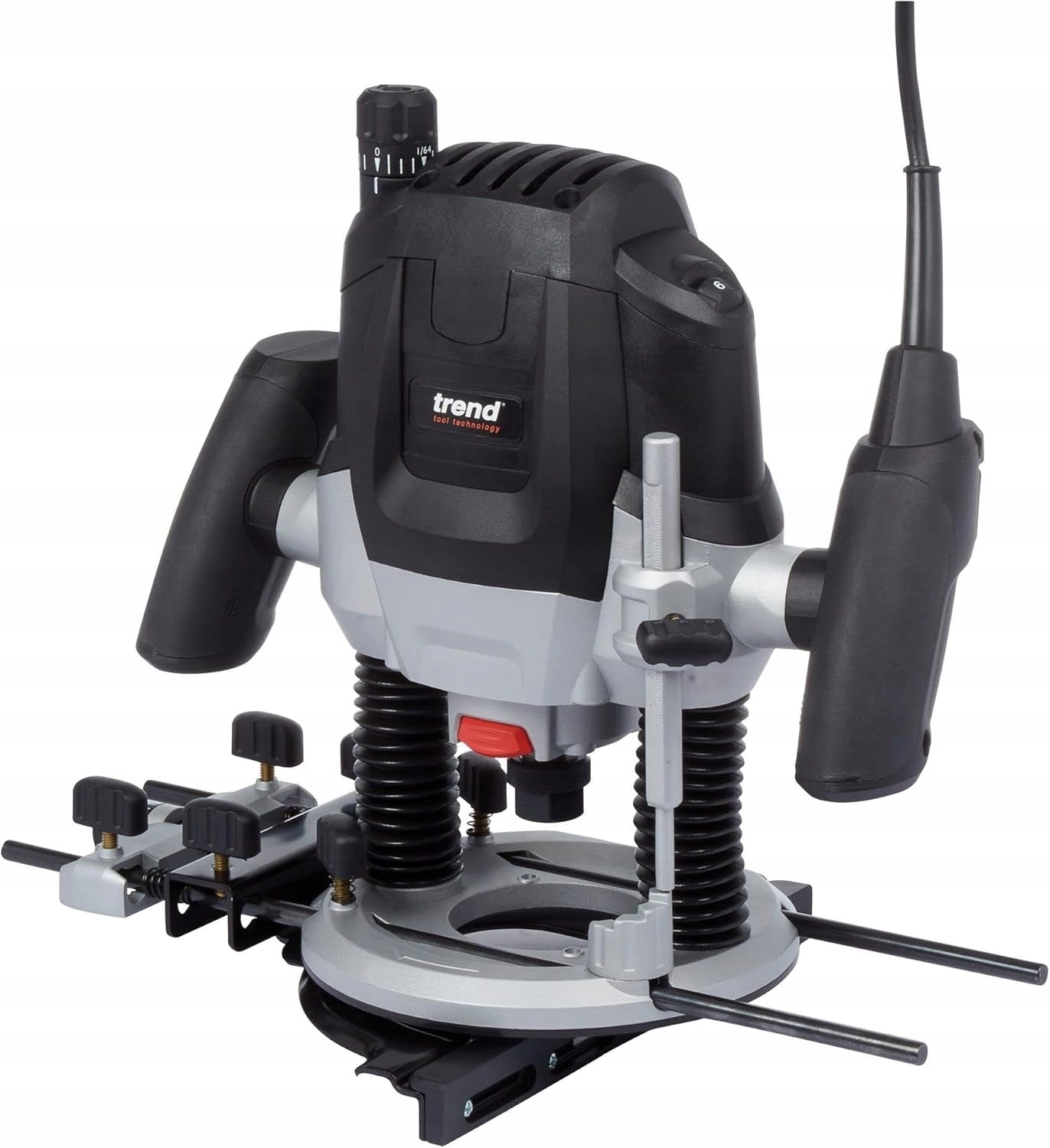 Trend T7E plunge milling machine 2100W speed control 230V AC/DC with case