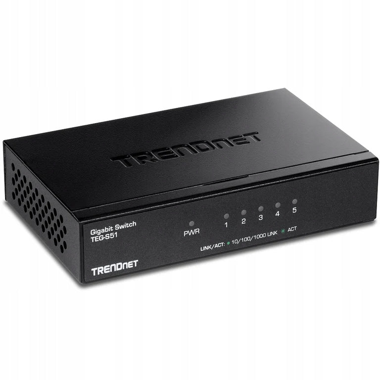 Trendnet TEG-S51 Network Switch Unmanaged Gigabit Ethernet ...