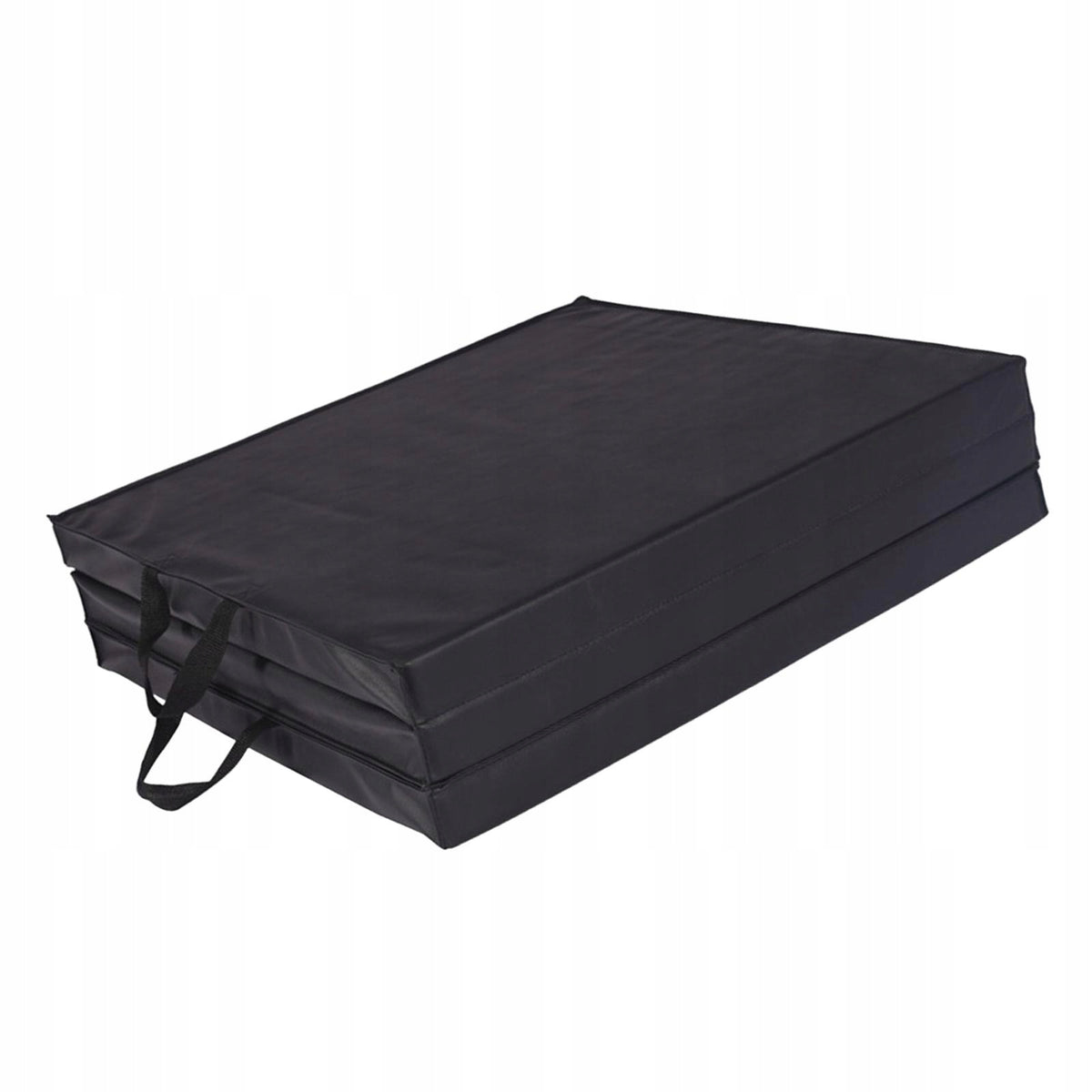 Tri Fold Folding Exercise Mat Home Gym Soft Waterproof Thick with Black