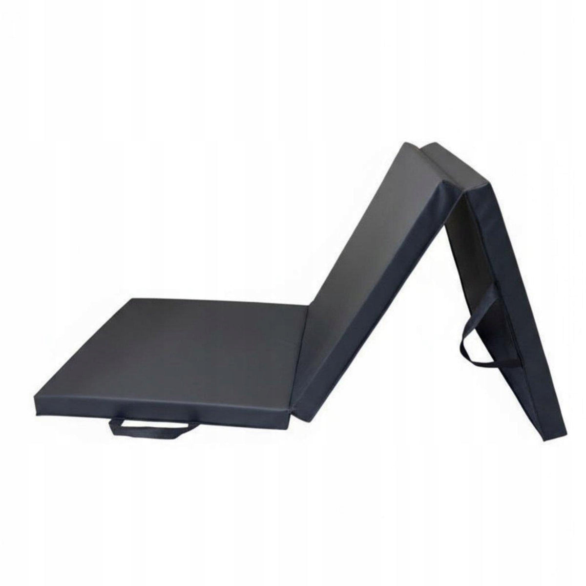 Tri Fold Tumbling Mat Foldable Design Tri Fold exercise Mat Thick Black