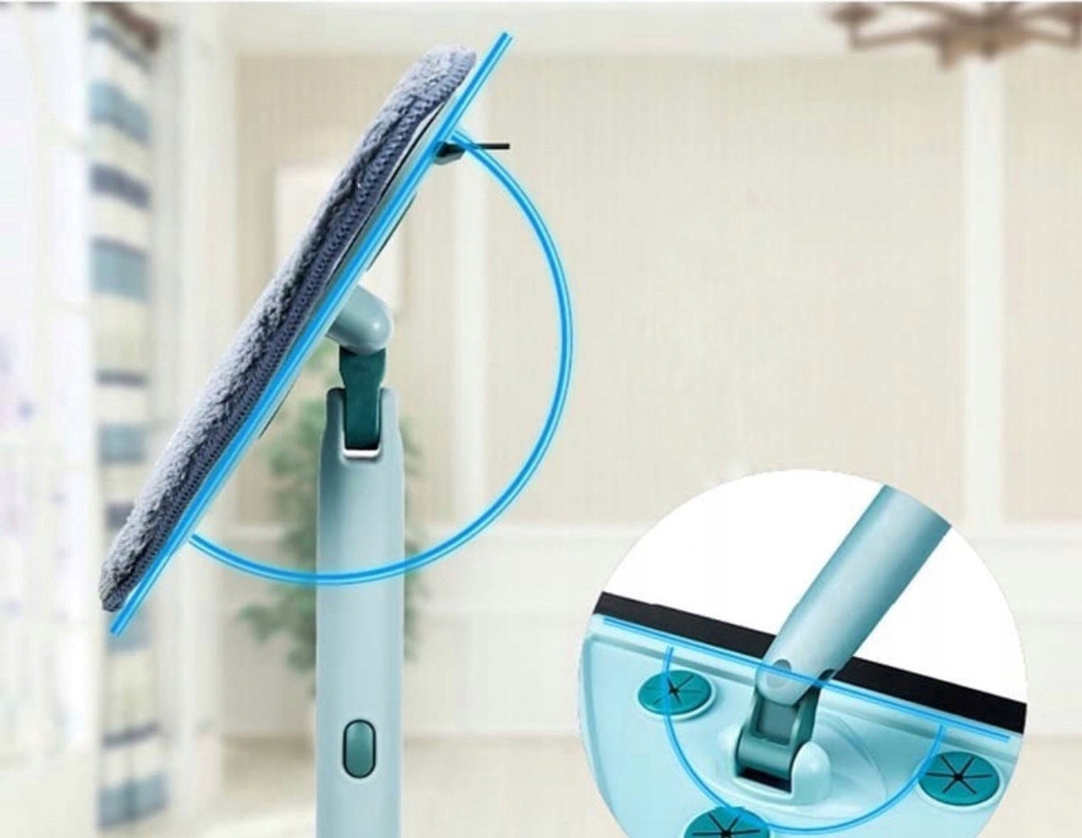 Triangle Mop Rotary 360 Window Cleaner Adjustable 130 cm Packaging status original