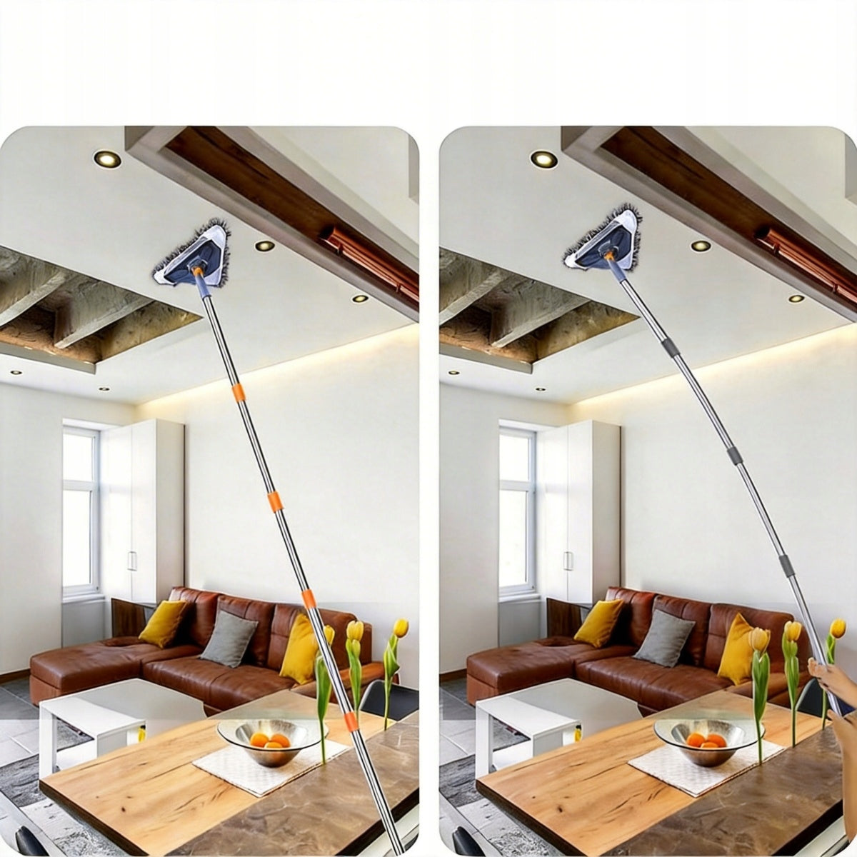 Triangular mop for bathroom tile+ 6 SZMAT Manufacturer code 6932664781091