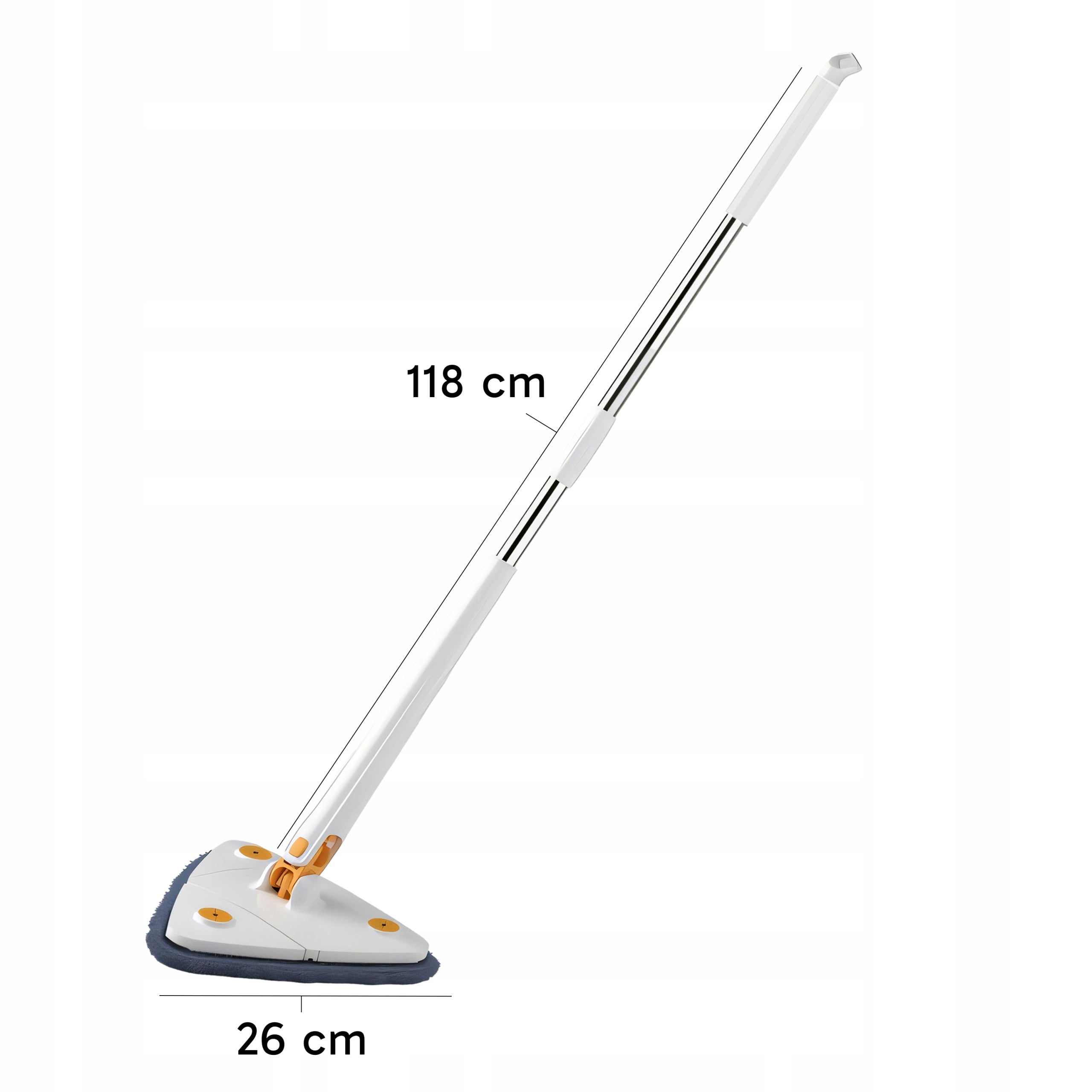 Triangular rotary mop 26.5 cm Packaging status original