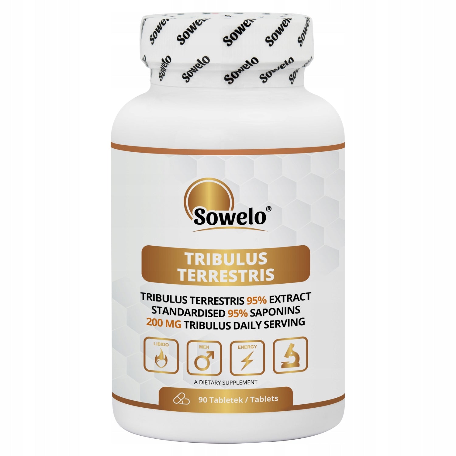 Tribulus Terrestris Extrakt 95% Saponin LIBIDO SEX MUSCLES ENERGY - Sowelo