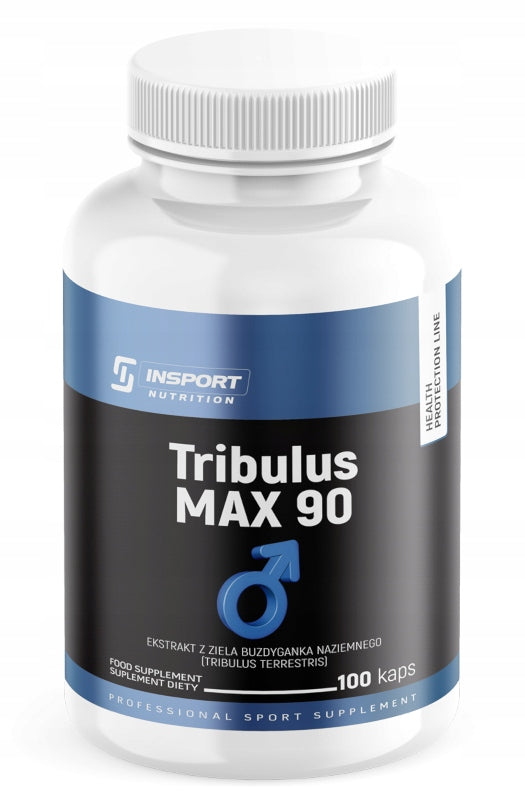 Tribulus terrestris 90% saponins Insport Nutrition 100 kaps strength testosterone