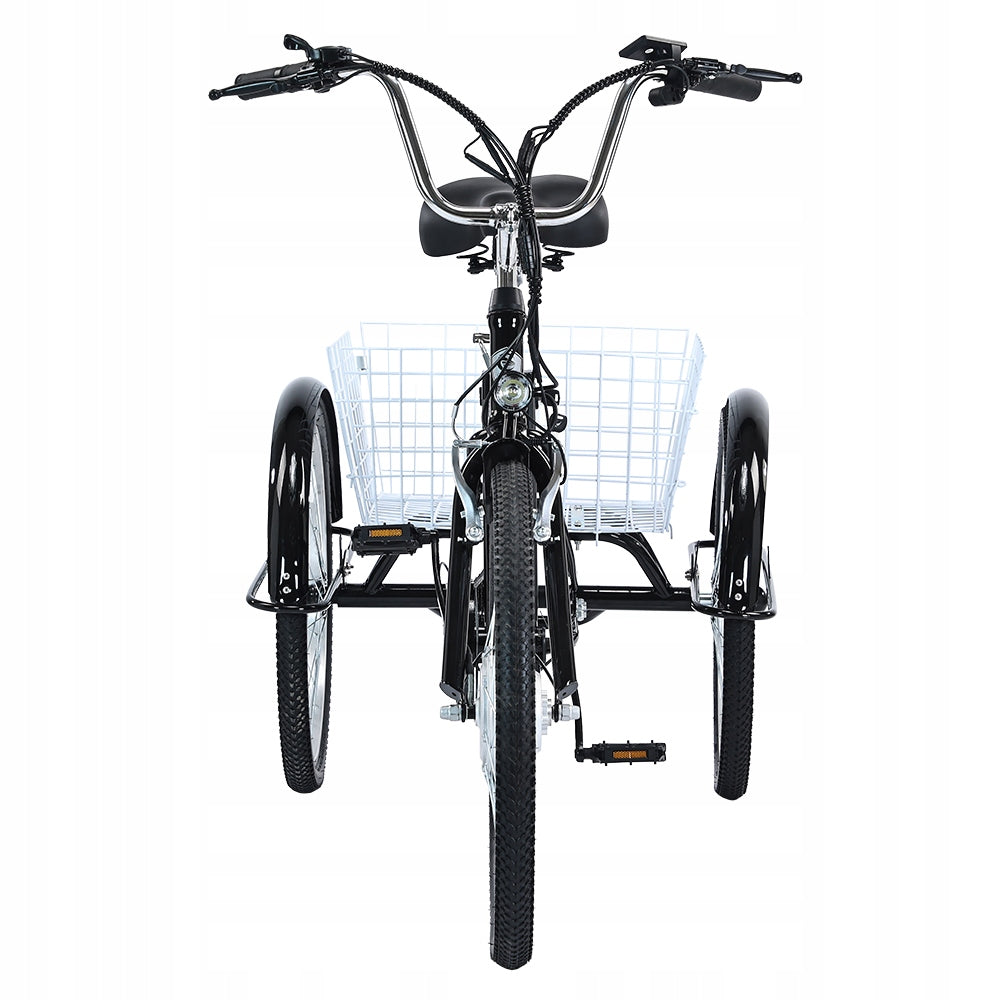 Tricycle Electric M300 250W 36V 15AH 25KM/H 70km SHIMANO 7 Speed 2026 Wheel size (") 24
