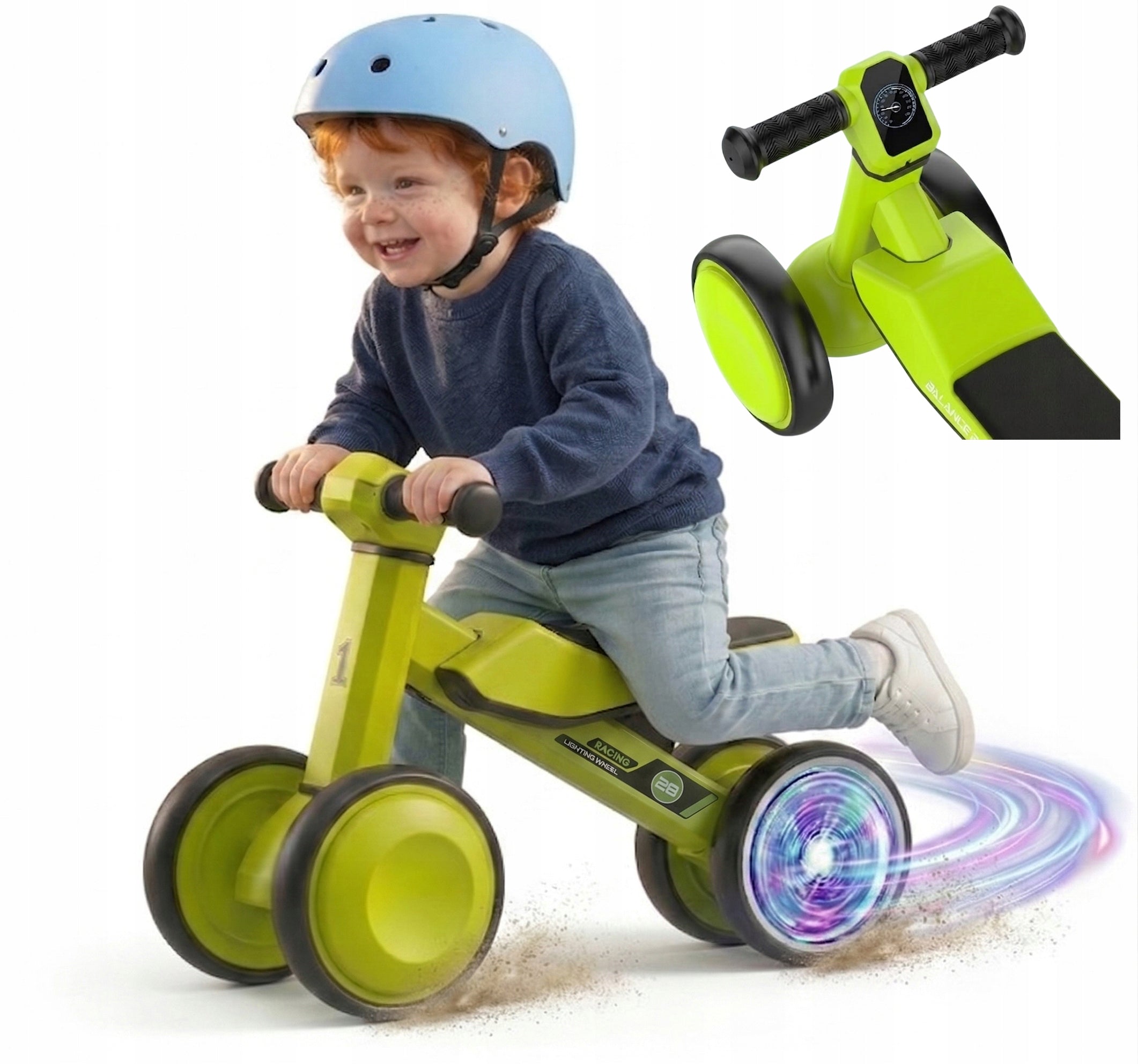 Tricycle LED Wheels for Children 12-36 Months PixiPlay