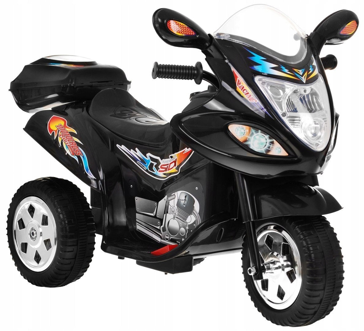 Tricycle Motorcycle BJX-088 Electric for Kids Black + Sounds Manufacturer code PA.LL1188.CZ