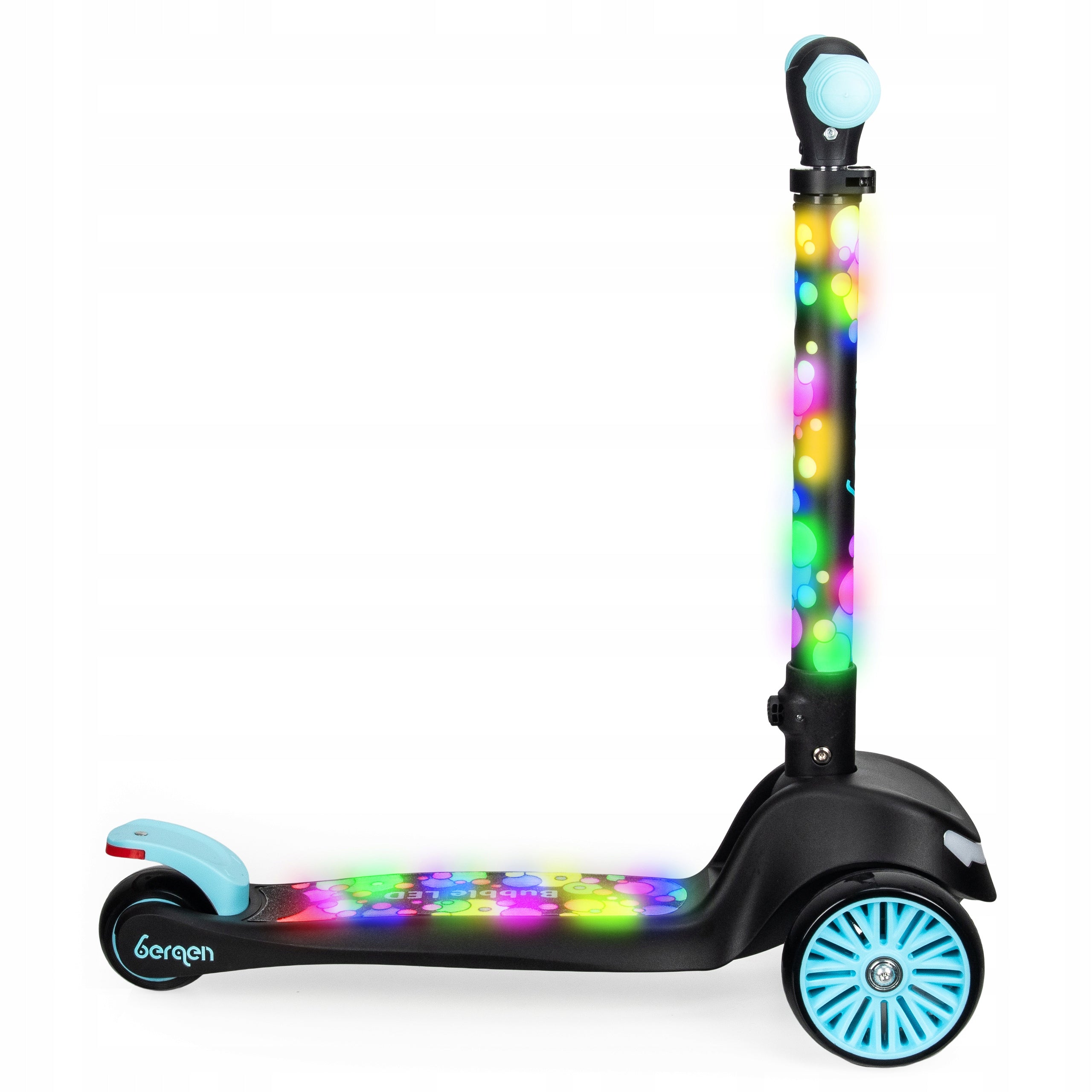 Tricycle scooter for children folding Bergen bubbleLED with lighting Manufacturer code HBBL-003