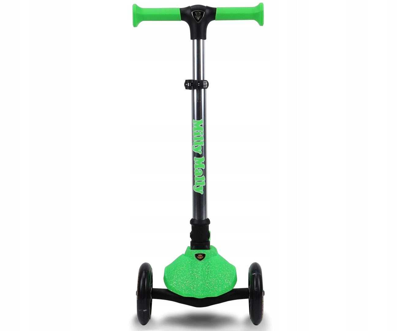 Tricycle scooter with LED backlight foldable Jelly Milly Mally Wheels natural rubber