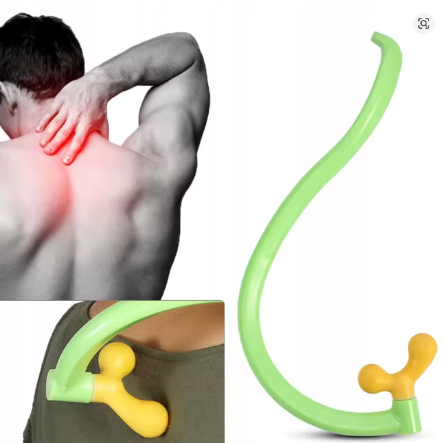 Trigger Point Massager for Neck and Shoulders Double Standalone