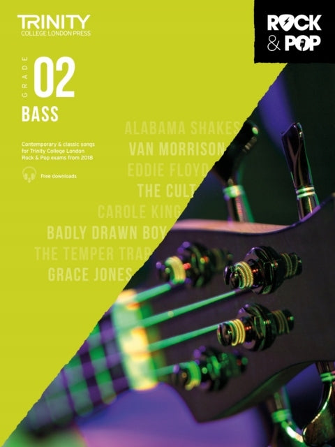 Trinity College London Rock &amp; Pop 2018 Bass Klasse 2 
