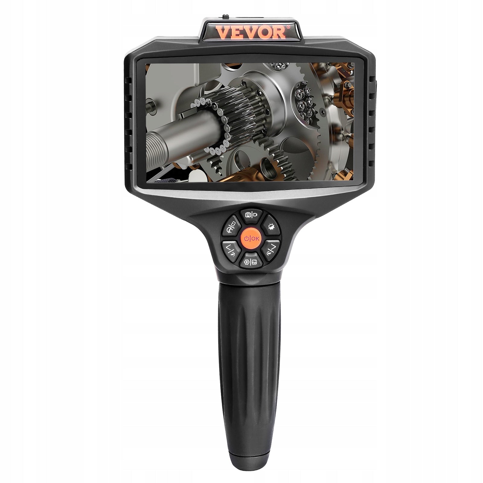 Triple Lens Inspection Camera 5" IPS Screen 1080P 16.5FT 10 LED Lights Brand Vevor