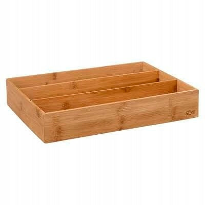 Triple bamboo organizer 28x38x7cm