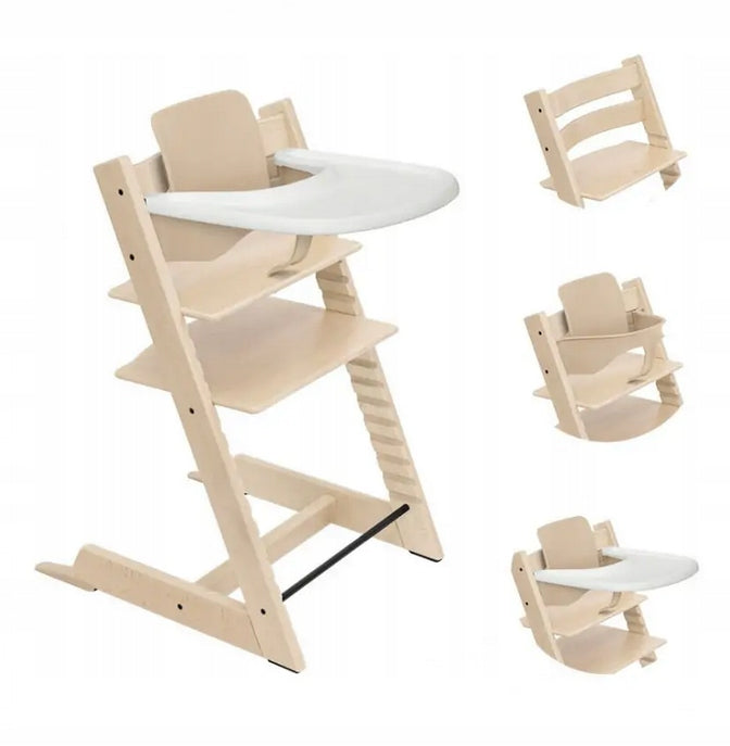 Tripp Trapp High Chair Bundle Natural + Cushion 685300