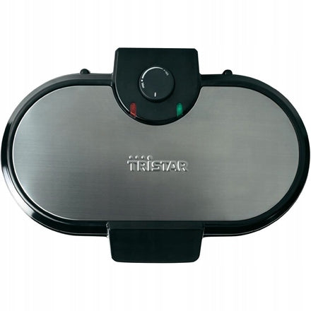 Tristar WF-2120 Waffle Maker, 1200W, 10 Heart-Shaped Waffles, Black