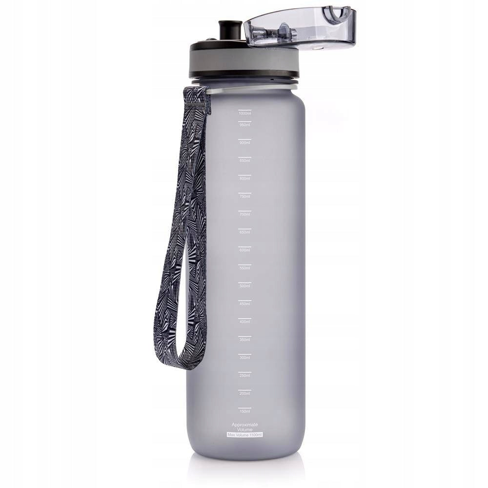 Tritan BPA Free Sports Water Bottle with Mouthpiece 1 L Brand Meteor