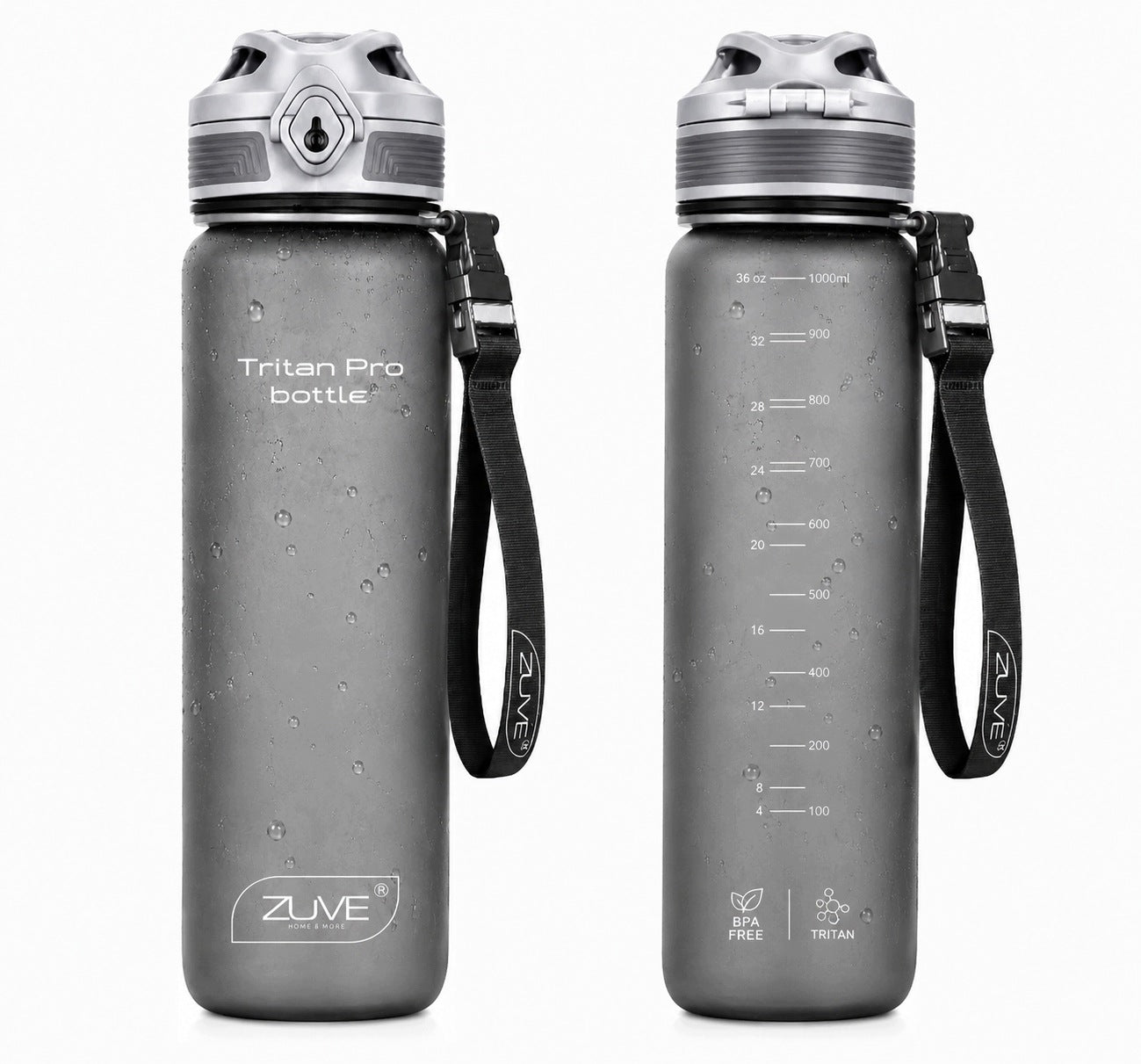 Tritan Bottle 1000 ml TritanPro BPA Free Bottle BOTTLE original ZUVE Packaging status original