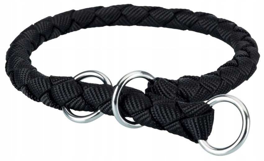 Trixie Cavo Halsband Semi Choke, L-XL 52-60cm/18mm, schwarz 