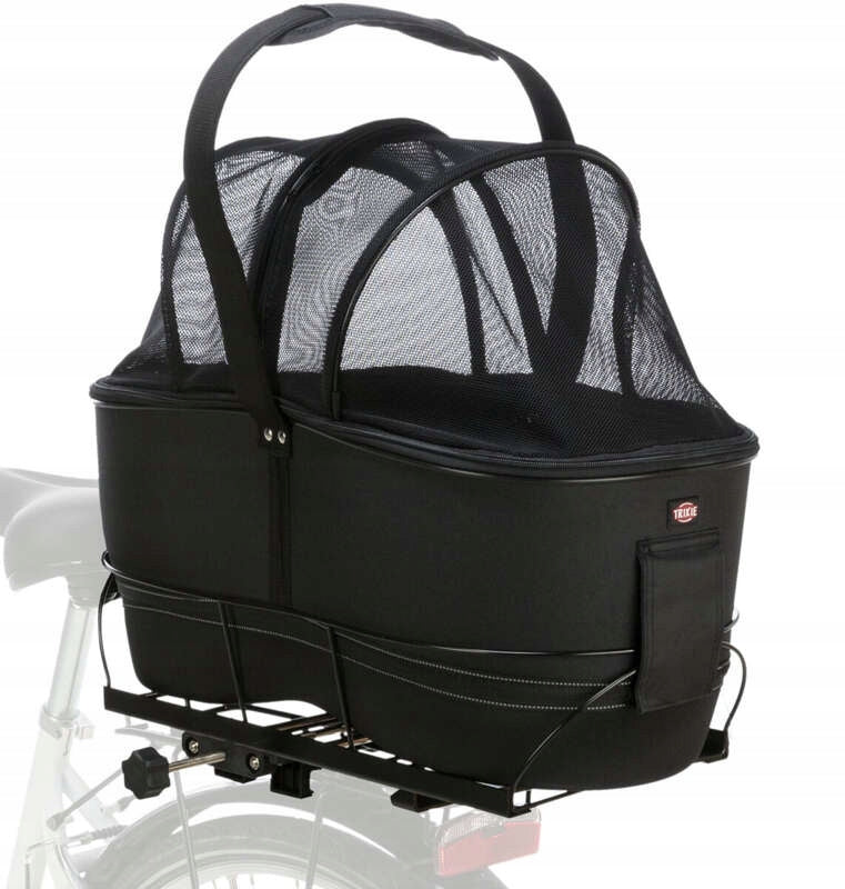 Trixie Bike basket for wide racks 29x49x60cm black Manufacturer code 13110