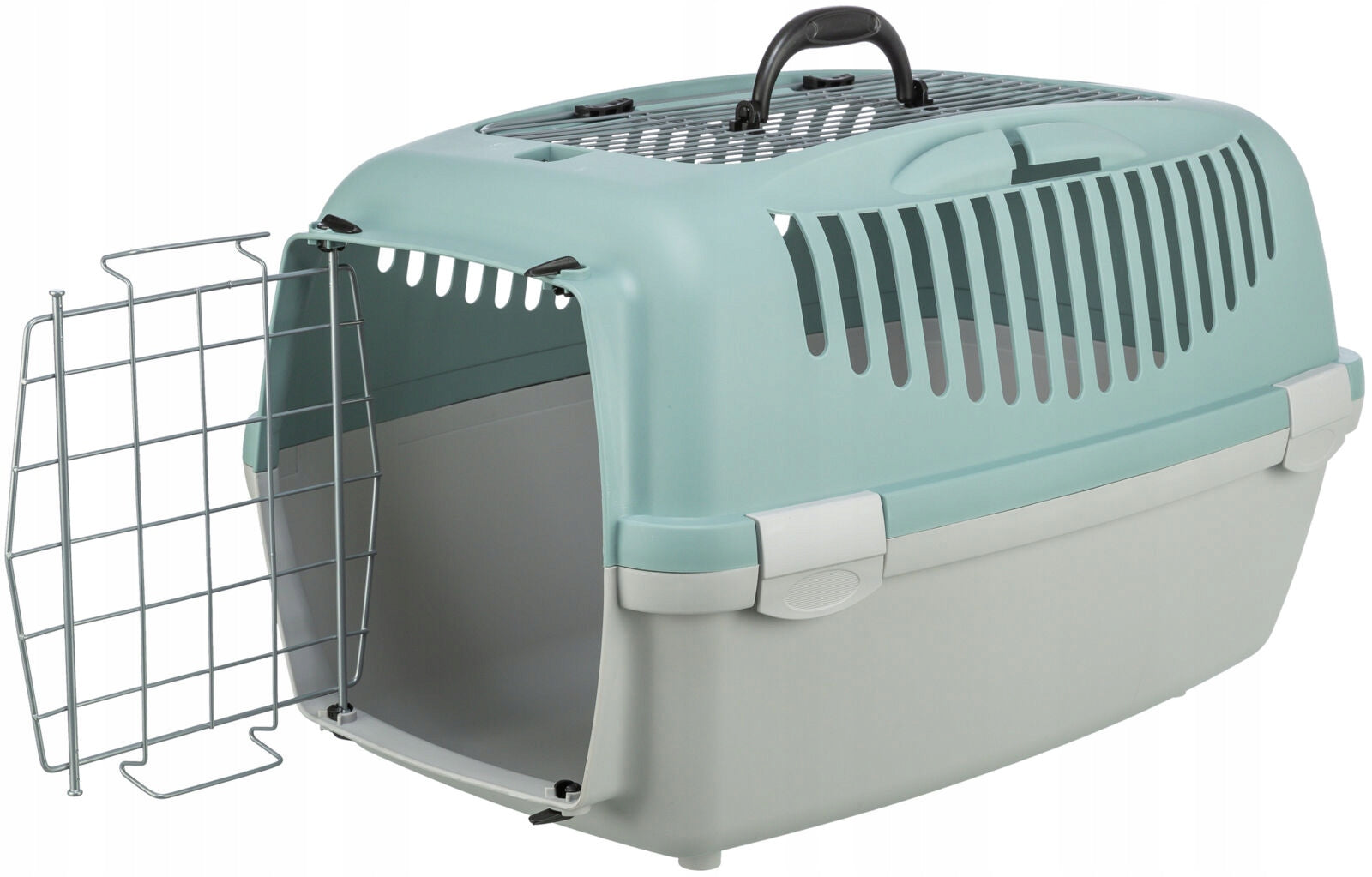 Trixie Capri 3 Open Top, dog carrier, grey, S: 40 × 38 × 61 cm