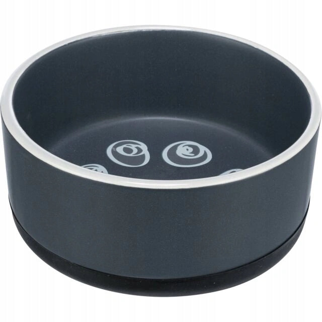 Trixie Ceramic Dog Bowl with Rubber on the Bottom 0,4l 12cm Manufacturer code TX-24777