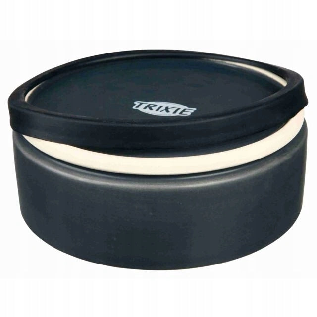 Trixie Ceramic Dog Bowl with Rubber on the Bottom 0,4l 12cm Material ceramic