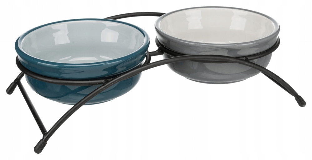 Trixie Ceramic/Metal Stand Bowl Set 1,6l 20cm