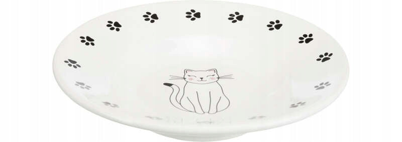 Trixie Ceramic bowl for short breeds by 15cm white
