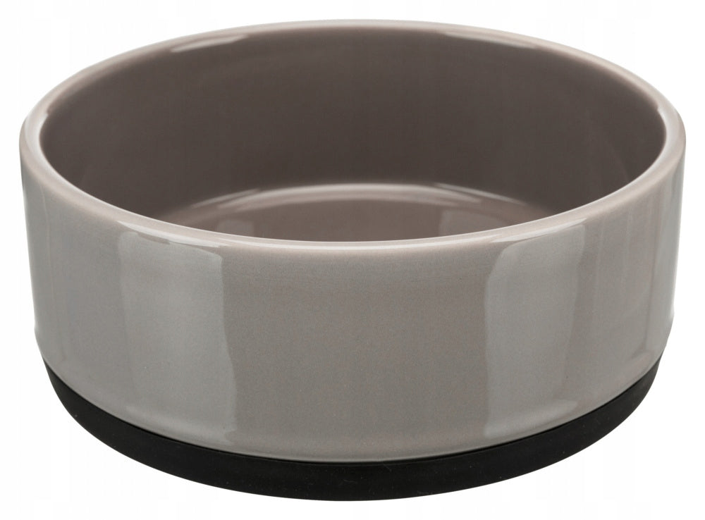 Trixie Ceramic bowl with rubber for dog 0,75l 16cm