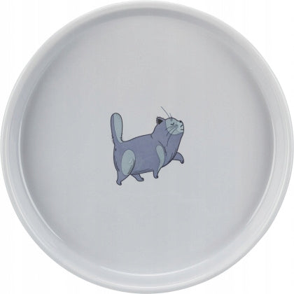 Trixie Ceramic cat bowl 0,6l 23 cm flat