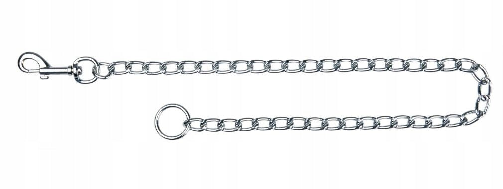 Trixie Chain leash chrome plated 4mm/80 cm