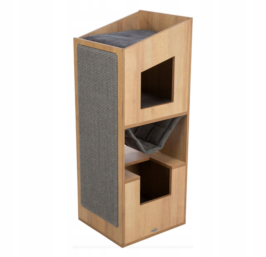 Trixie CityStyle, standing scratching post, for cat, brown grey, 105 cm