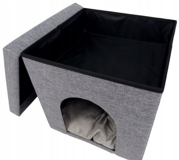 Trixie Closed bed Alois 38 x 40 x 38 cm Color gray