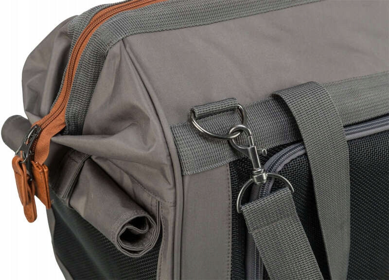Trixie Dog Transporter Finlay black/grey 43x26x32cm Additional color gray